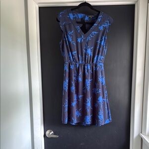 41 Hawthorn Blue Sleeveless V-Neck Sundress